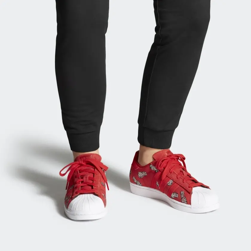 Giày Adidas Superstar Scarlet Red B28040 - Ảnh 4