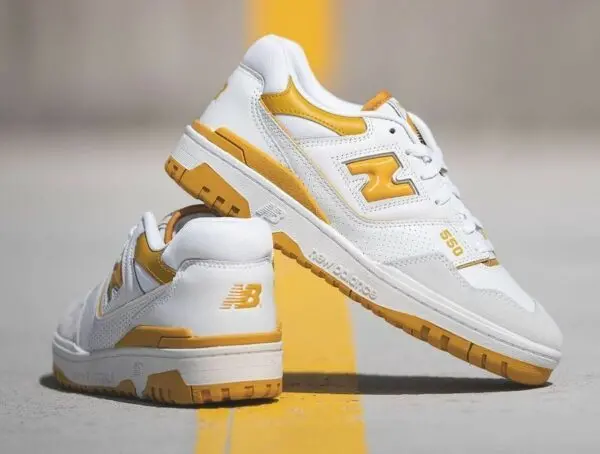 Giày New Balance 550 'Varsity Gold' BB550LA1 - Ảnh 4