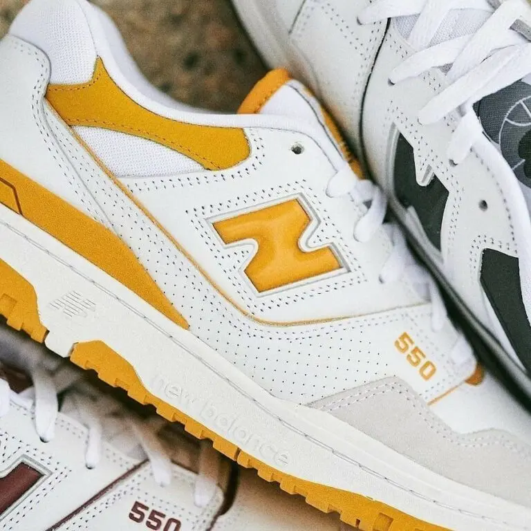 Giày New Balance 550 'Varsity Gold' BB550LA1 - Ảnh 3