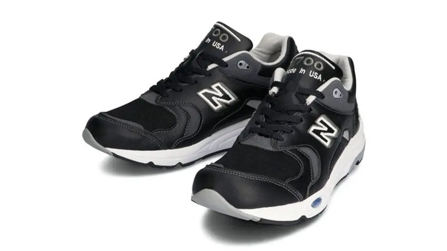 Giày New Balance 1700 Made In USA 'Black White' M1700BKJ - Ảnh 5