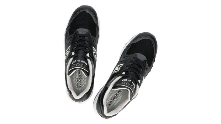 Giày New Balance 1700 Made In USA 'Black White' M1700BKJ - Ảnh 6