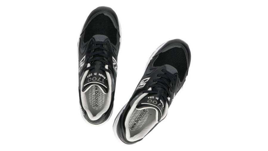 Giày New Balance 1700 Made In USA 'Black White' M1700BKJ - Ảnh 3