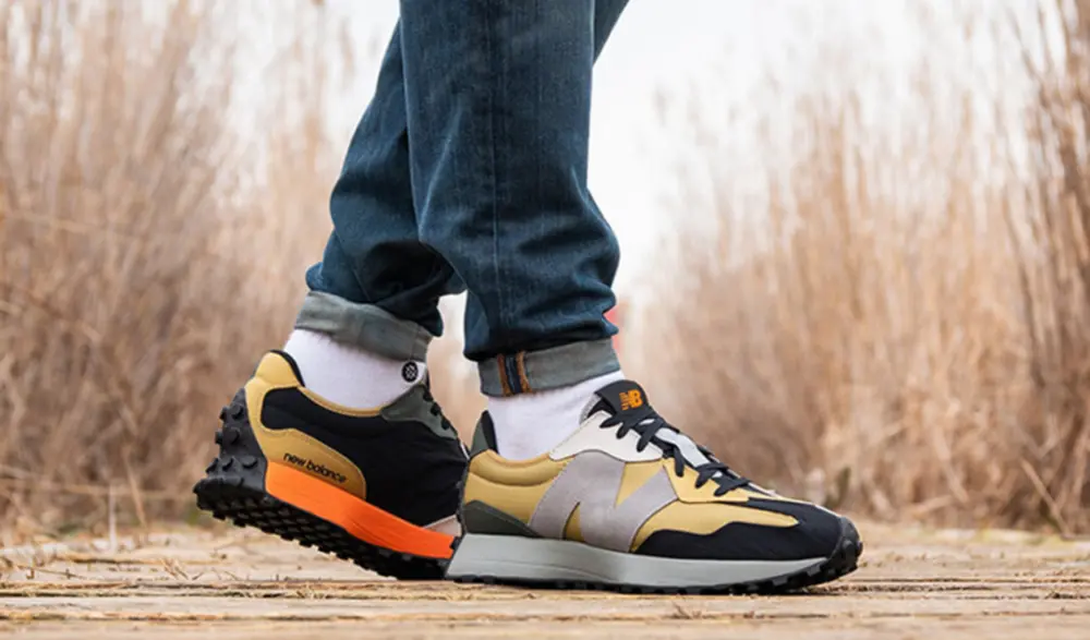 Giày New Balance 327 'Golden Poppy' MS327PB - Ảnh 3