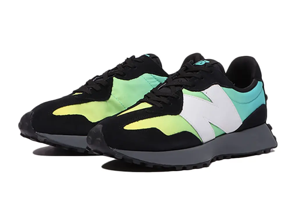 Giày New Balance 327 'Summer Jade Black' MS327SA - Ảnh 3