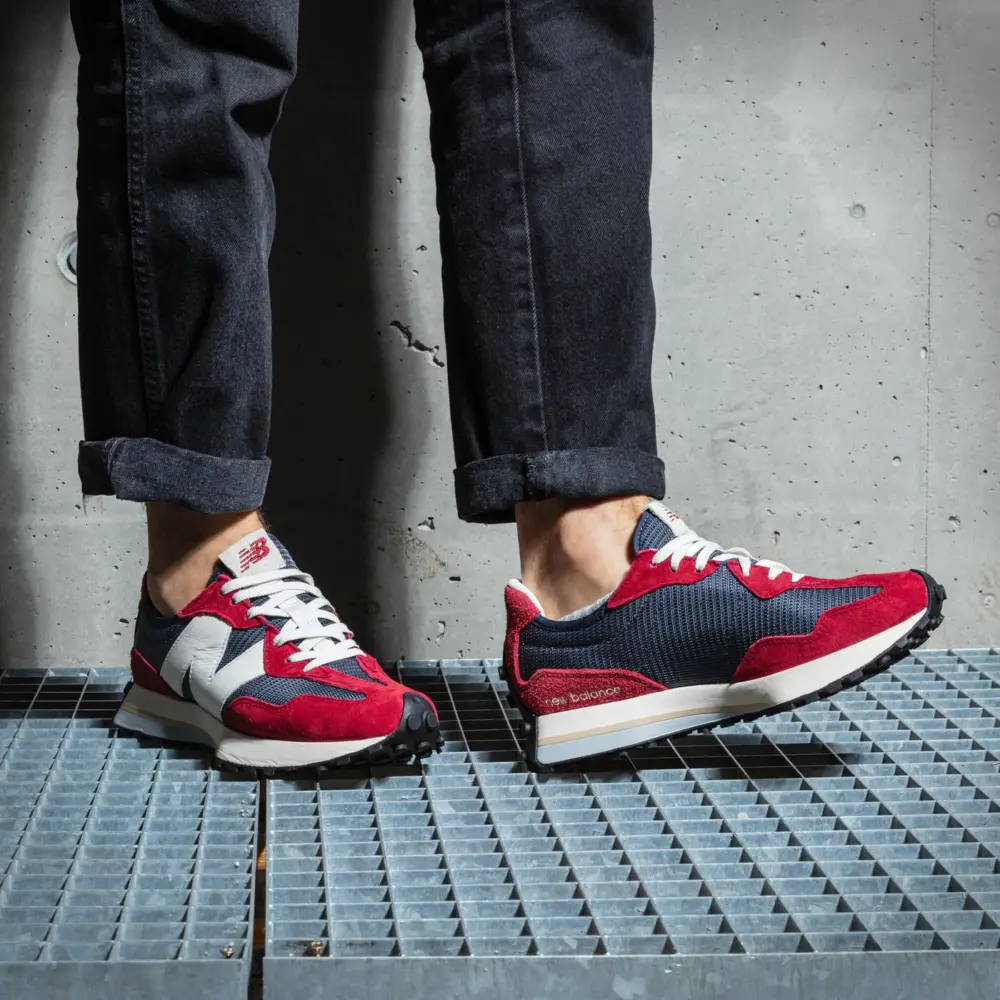 Giày New Balance 327 'Navy Blue Red White' MS327MR - Ảnh 6