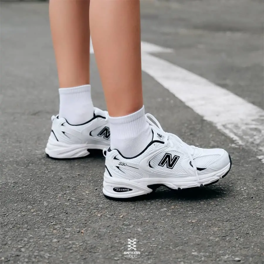 Alternative view of Giày New Balance 530 'White' MR530EWB
