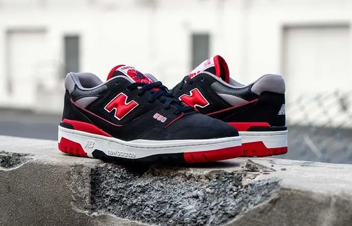 Giày New Balance 550 'Black Red' BB550SG1 - Ảnh 3