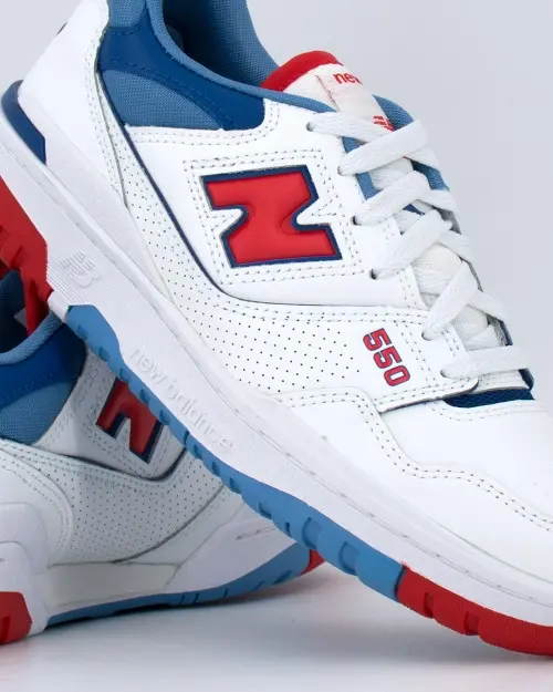 Alternative view of Giày New Balance 550 'True Red Atlantic Blue' BB550NCH