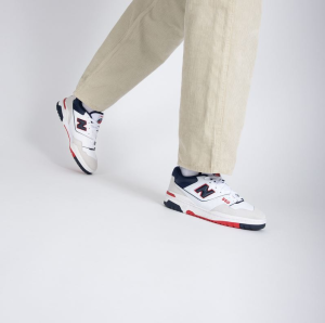Alternative view of Giày New Balance 550 Premium 'White Navy Red' BB550CC1