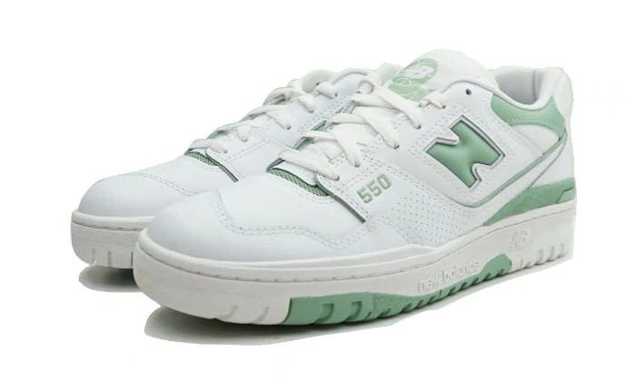 Giày New Balance 550 'White Mint Green' BB550FS1 - Ảnh 2
