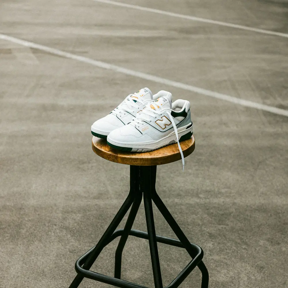 Giày New Balance 550 'White Nightwatch Green' BB550PWC - Ảnh 3