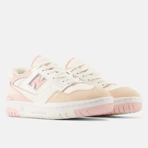 Alternative view of Giày New Balance 550 'White Pink' BBW550WP