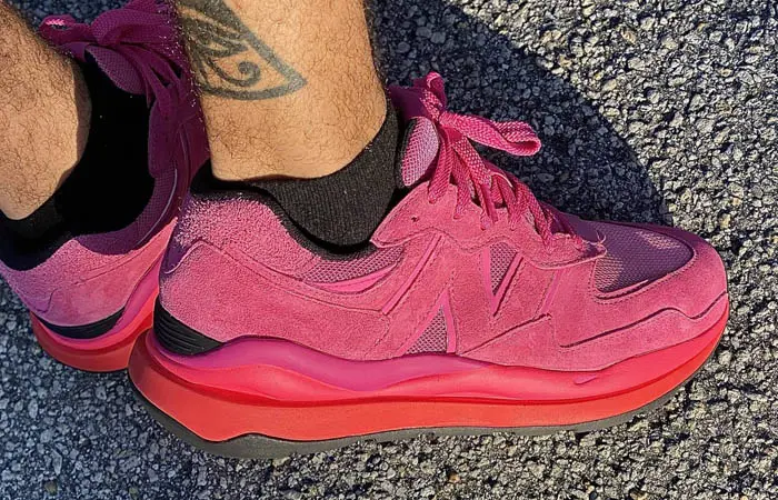 Giày New Balance 57/40 'Pink Glow' M5740VD - Ảnh 6
