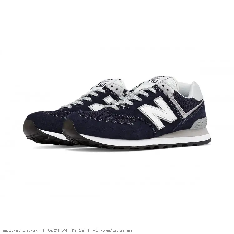 Giày New Balance 574 'Navy' ML574VIC - Ảnh 3