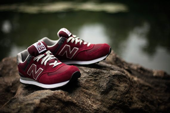 Giày New Balance 574 'Wine Red' ML574VB - Ảnh 7