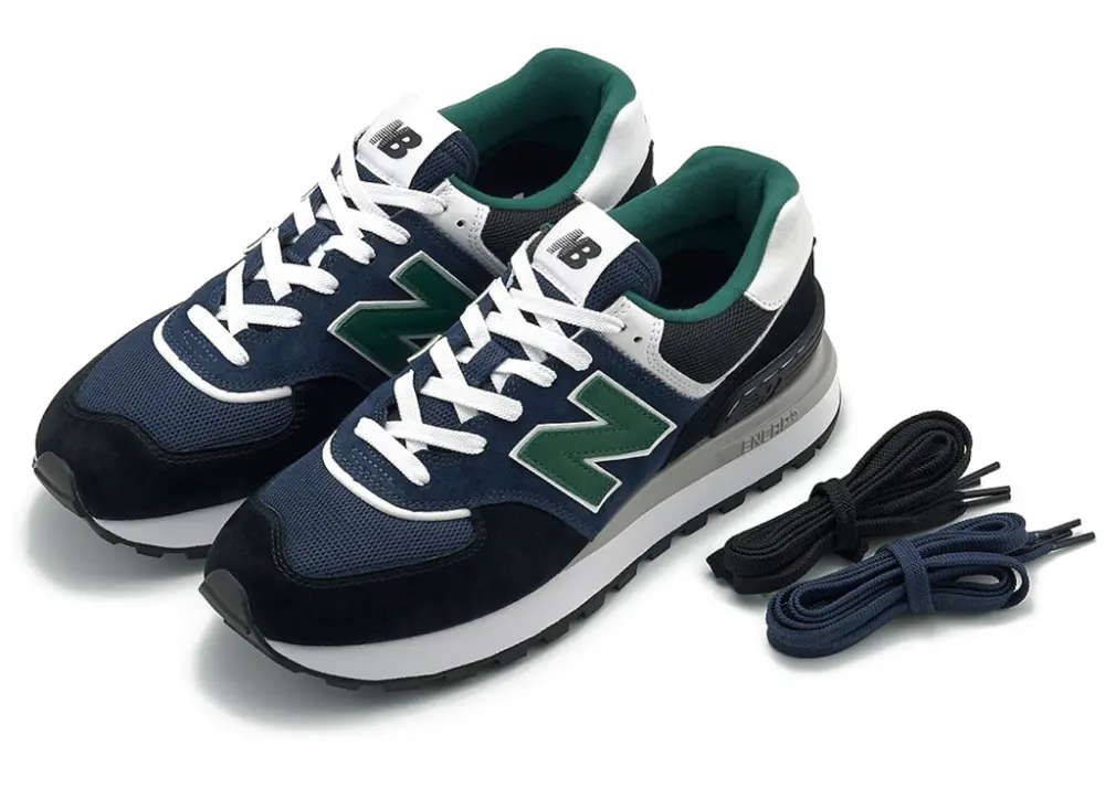 Alternative view of Giày New Balance 574 Legacy x Junya Watanabe Man 'Navy' U574LGN1