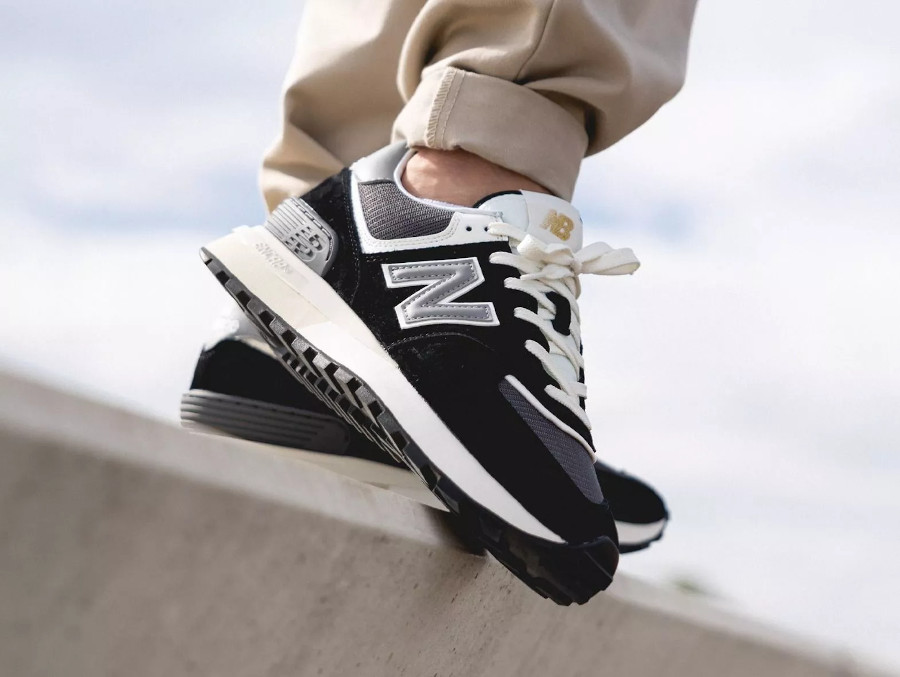 Giày New Balance 574 Legacy 'Black' U574LGG1 - Ảnh 3
