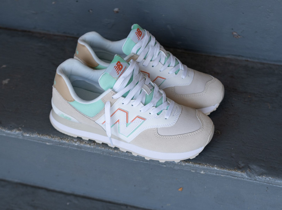 Giày New Balance 574 'Moonbeam Neo Mint' ML574SCE - Ảnh 4