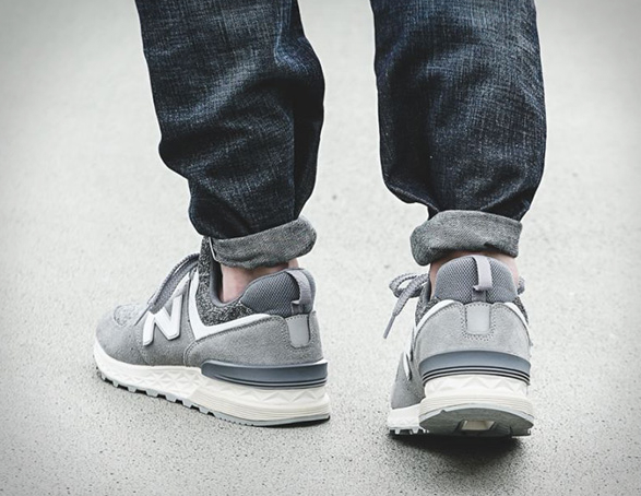 Giày New Balance 574 'Grey' MS574BG - Ảnh 4