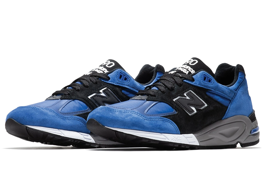Giày New Balance 990v2 Made In USA 'Blue Suede' M990PL2 - Ảnh 3