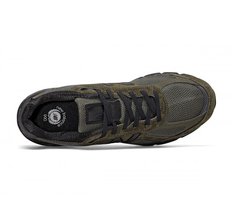 Giày New Balance 990v4 Made in USA ‘Military Green’ M990MG4 - Ảnh 3