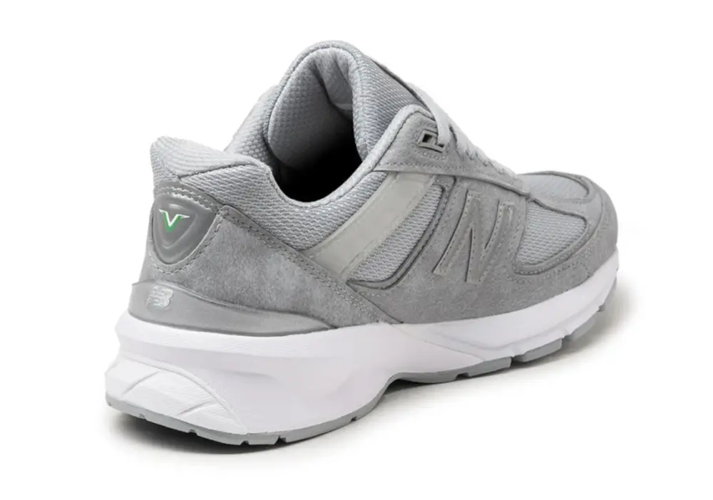 Alternative view of Giày New Balance 990v5 'Grey White' M990JS5