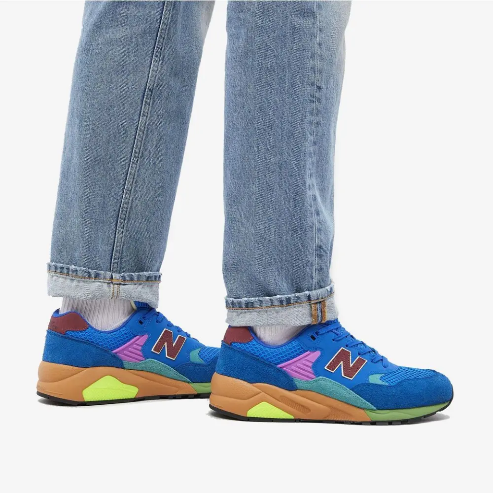Giày New Balance 580 'Blue Multi-Color Gum' MT580HSB - Ảnh 4