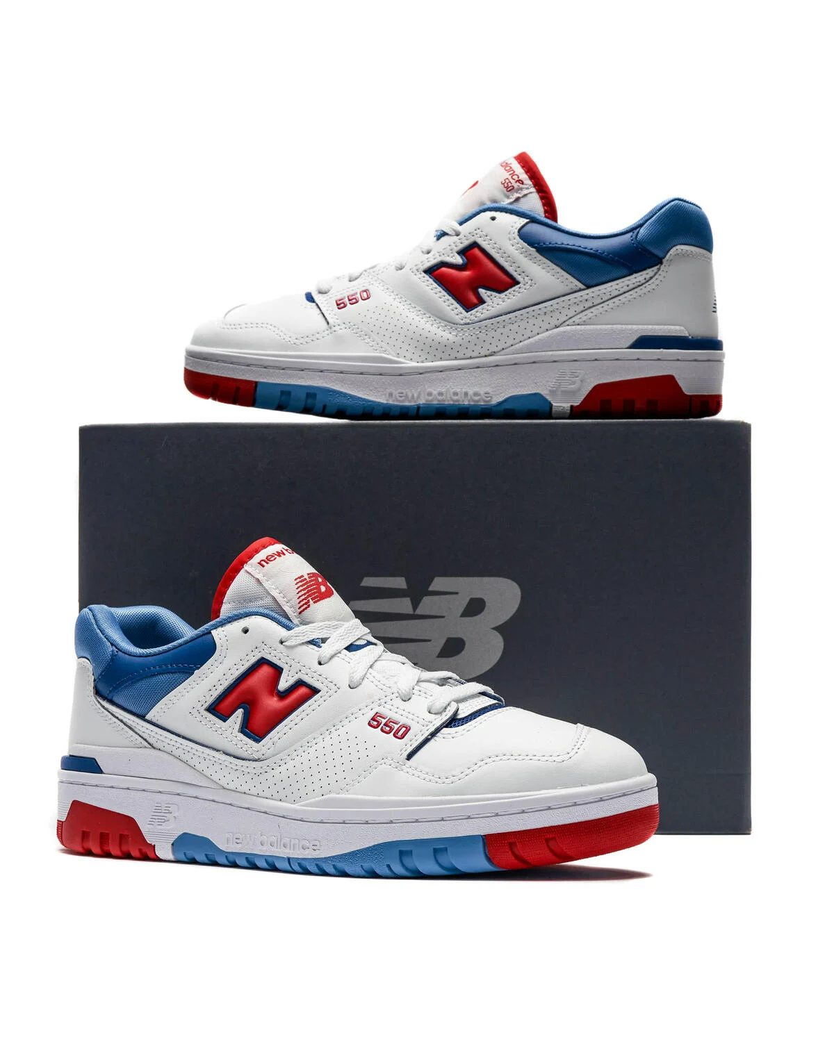 Giày New Balance 550 'True Red Atlantic Blue' BB550NCH - Ảnh 3