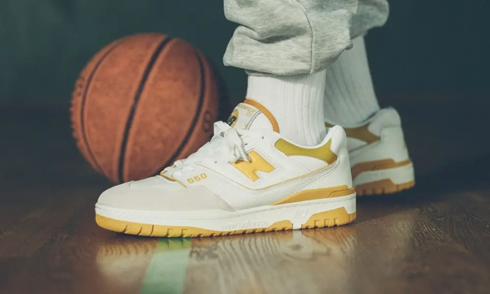 Giày New Balance 550 'Varsity Gold' BB550LA1 - Ảnh 9