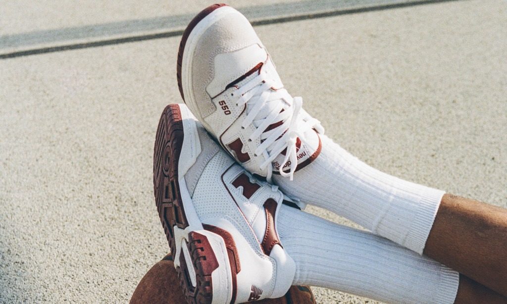 Giày New Balance 550 'Burgundy' BB550LI1 - Ảnh 5