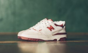 Alternative view of Giày New Balance 550 'Burgundy' BB550LI1