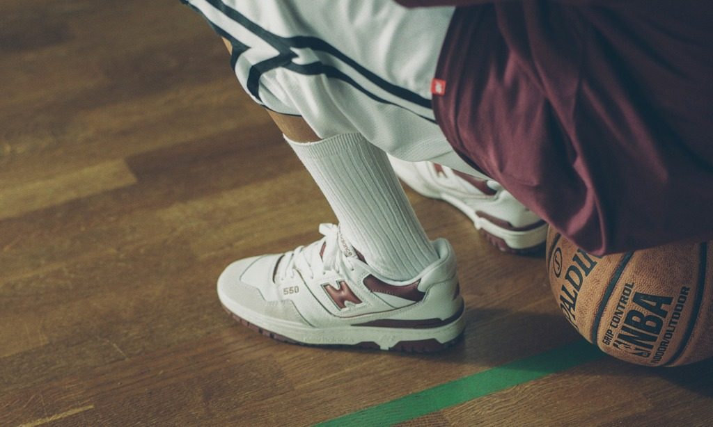 Giày New Balance 550 'Burgundy' BB550LI1 - Ảnh 4