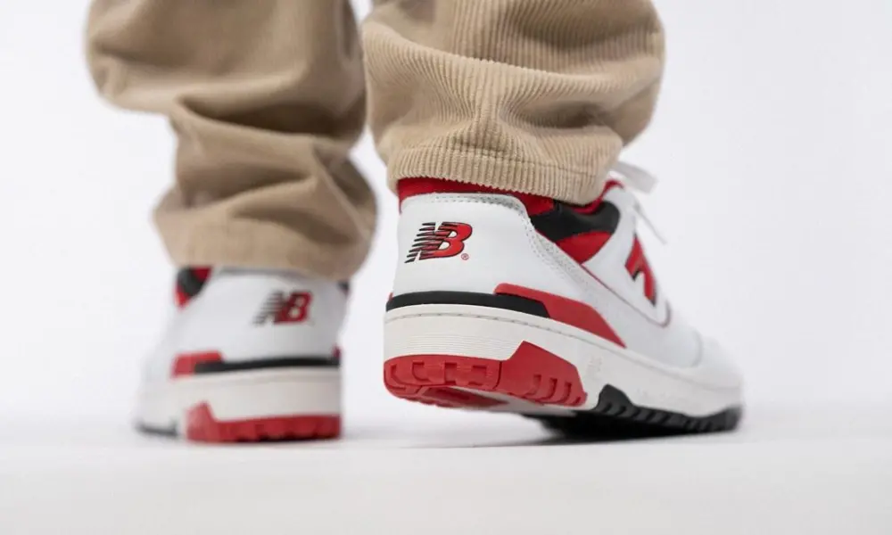 Giày New Balance 550 'White Team Red' BB550SE1 - Ảnh 6