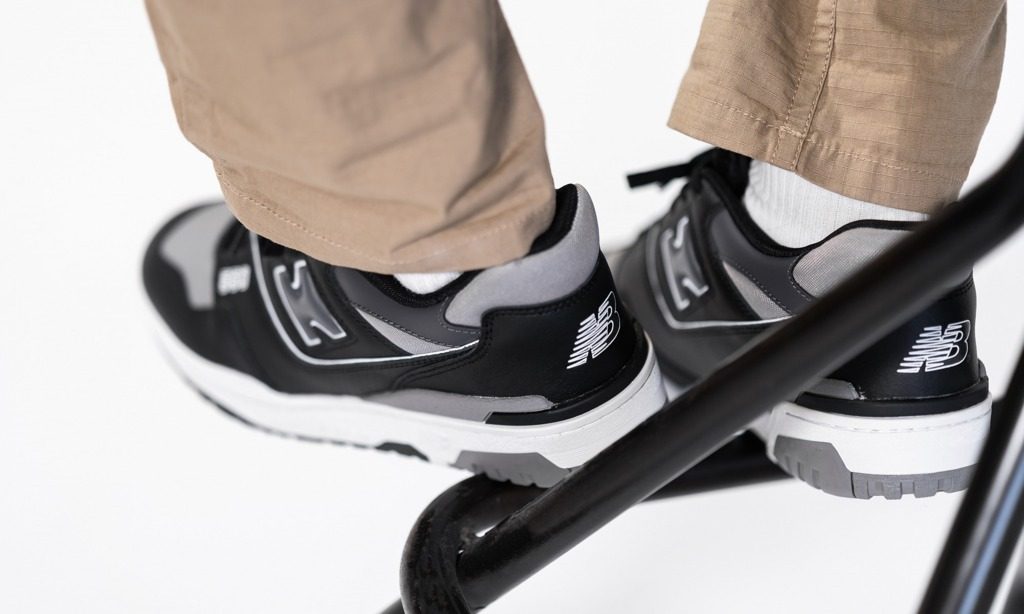 Giày New Balance 550 'Grey Black' BB550SR1 - Ảnh 6