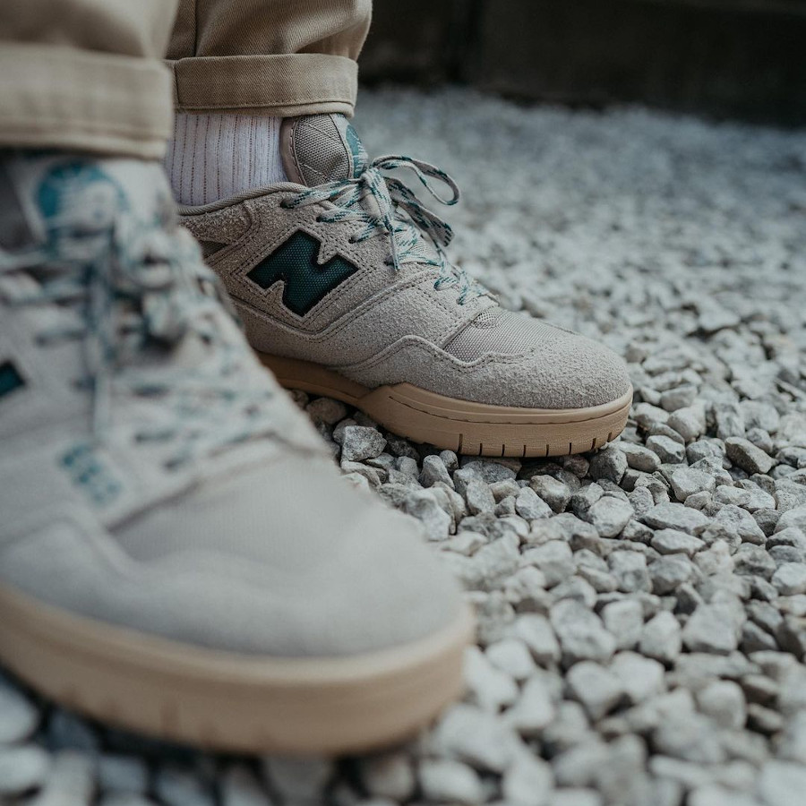 Giày New Balance 550 x Size Cordura Pack 'Grey Cream' BB550SS1 - Ảnh 4