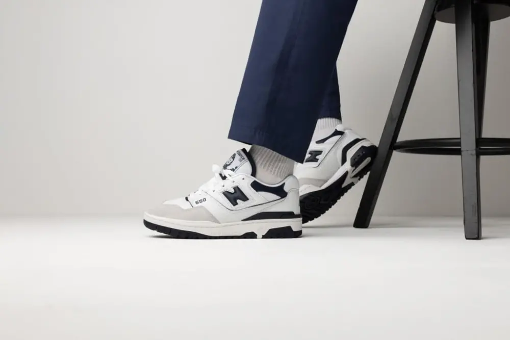 Giày New Balance 550 'White Navy' BB550WA1 - Ảnh 3