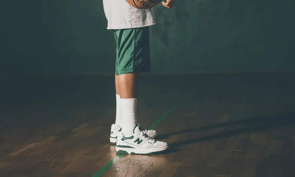 Giày New Balance 550 'White Green' BB550WT1 - Ảnh 4