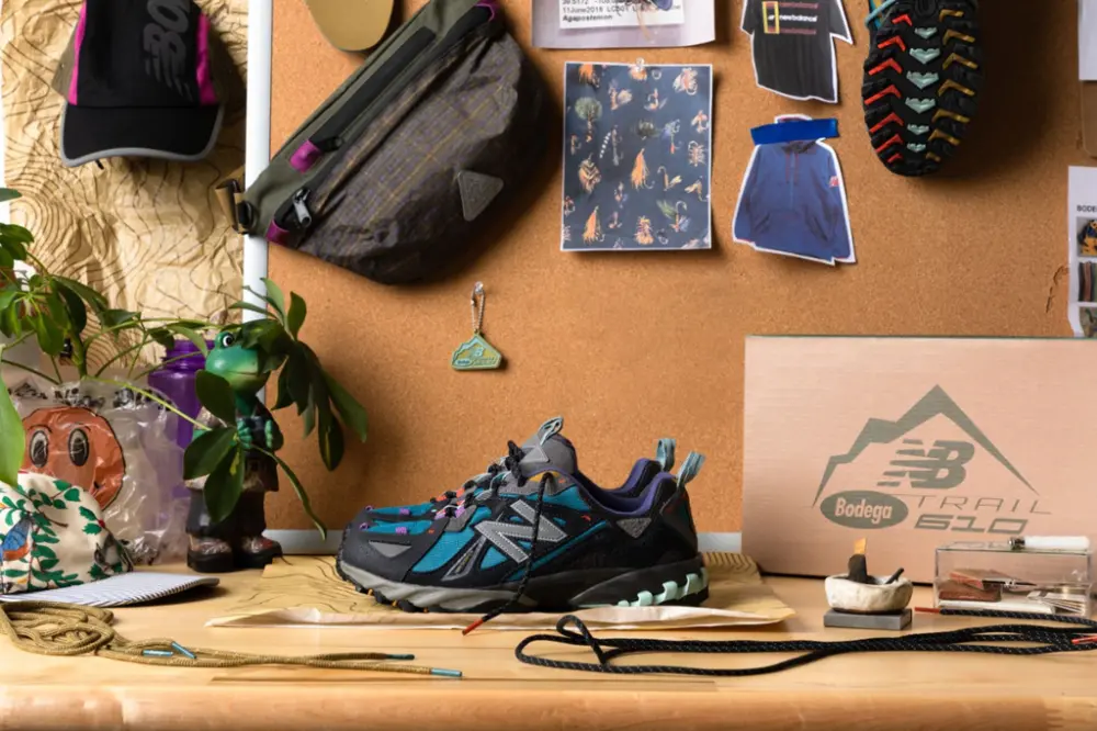 Giày Bodega x New Balance 610 'The Trail Less Taken' ML610TB1 - Ảnh 3