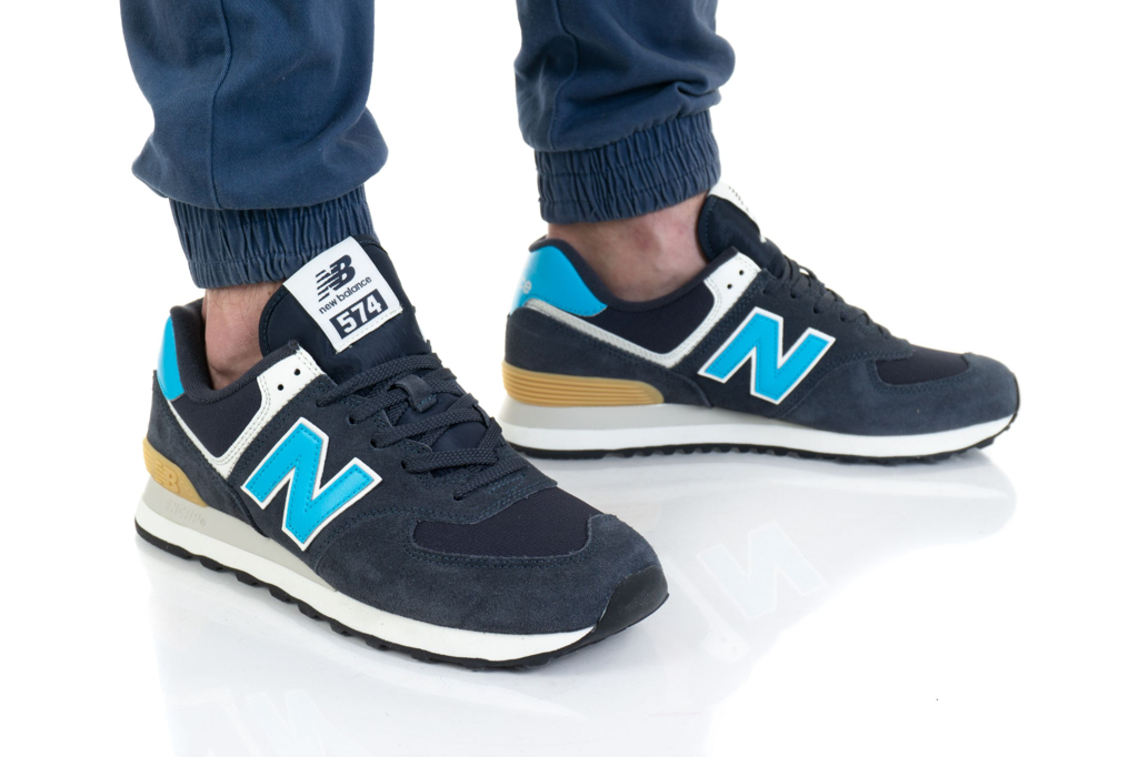 Giày New Balance 574 Classic 'Navy Blue' WL574EVN - Ảnh 4
