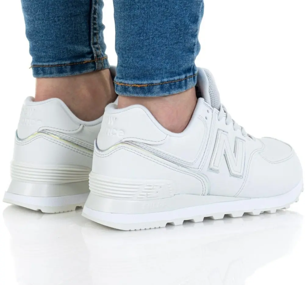 Giày New Balance Wmns 574 'White Iridescent' WL574CLD - Ảnh 4