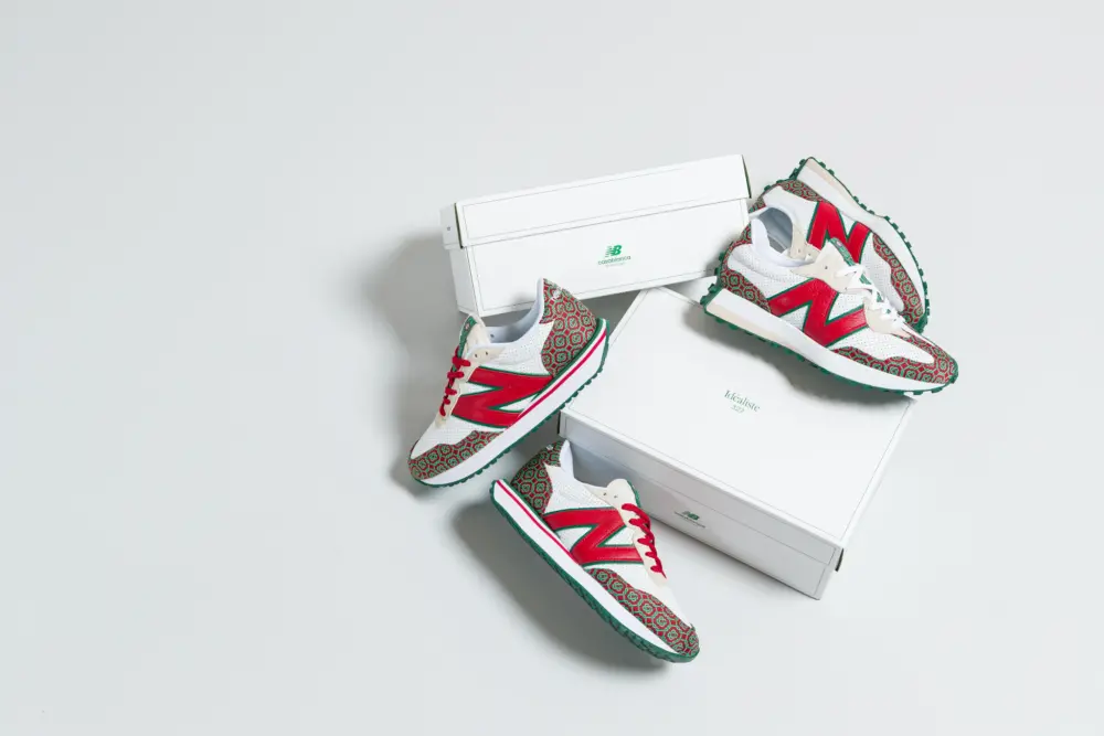 Giày New Balance Casablanca x 237 'Red Monogoram' MS237CBB - Ảnh 3