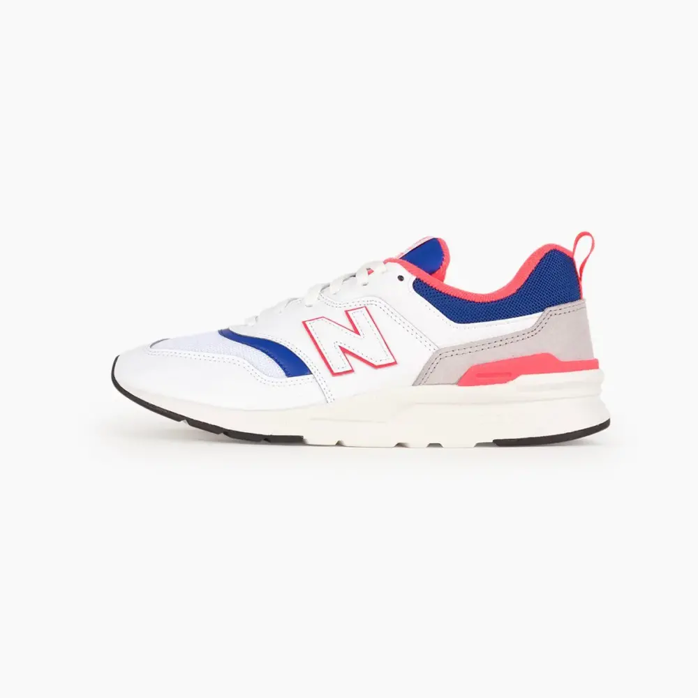 Giày New Balance 997 'White Pink Blue' CM997HAJ - Ảnh 8