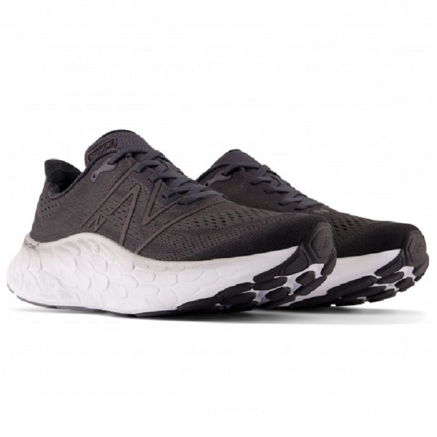 Giày New Balance Fresh Foam X More v4 2E Wide 'Black Phantom' MMORGG4 - Ảnh 2