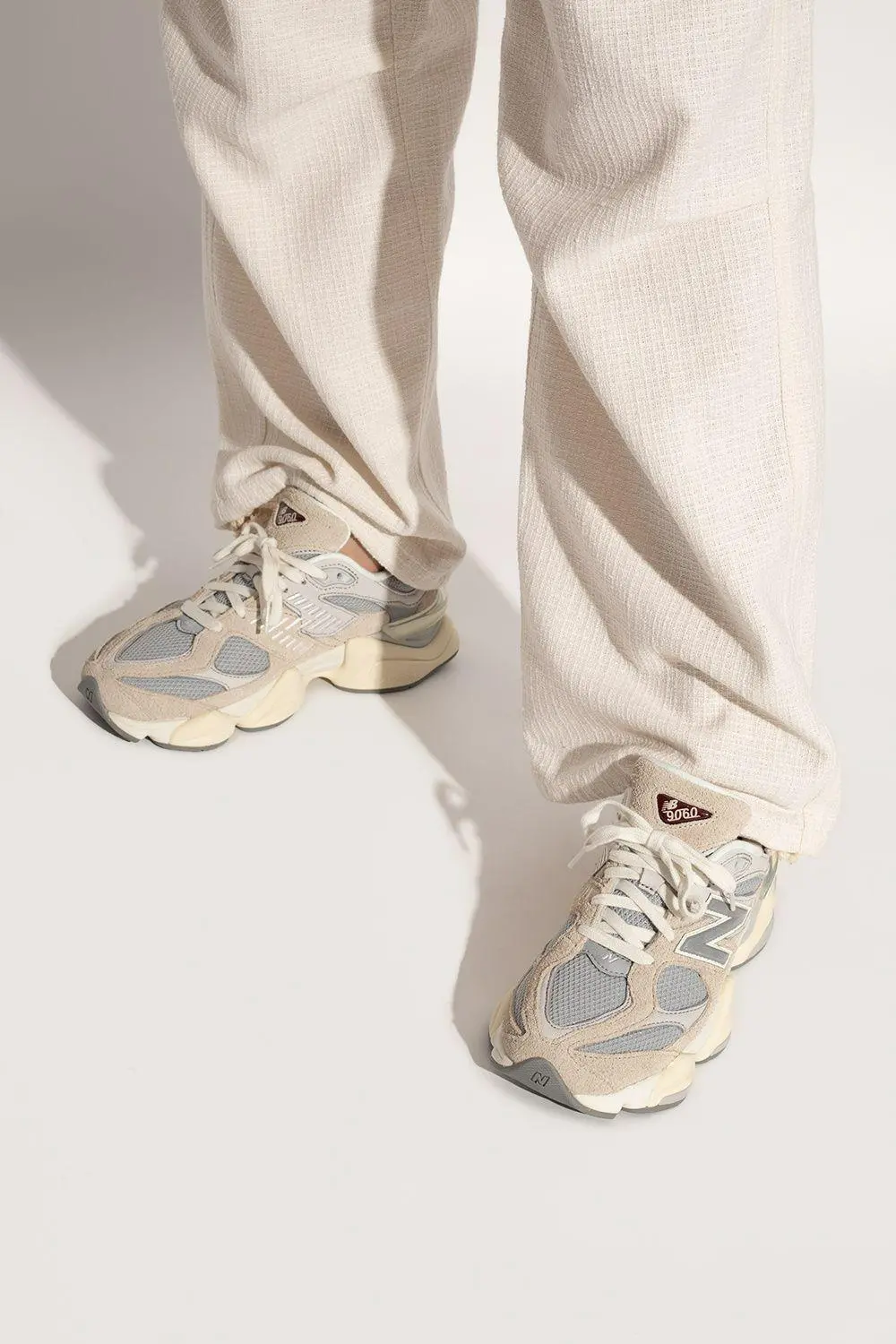 Giày New Balance 9060 'Lunar New Year Timberwolf Grey' U9060LNY - Ảnh 7