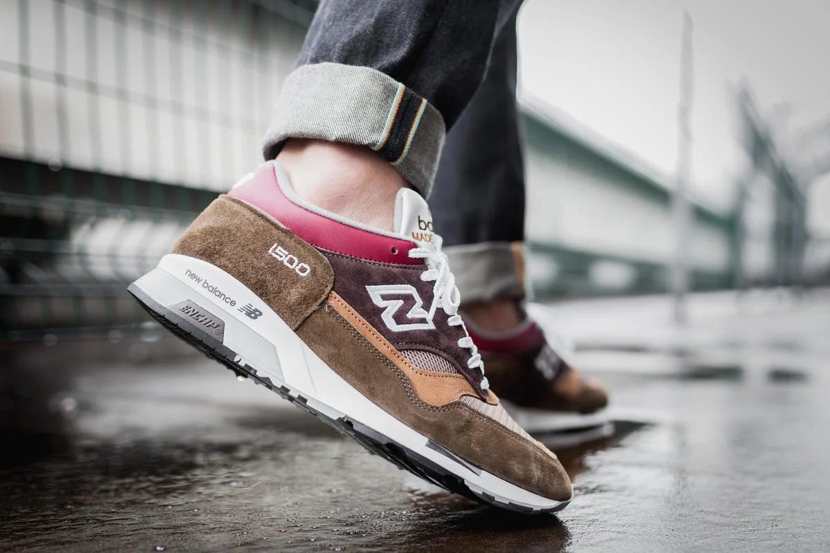Giày New Balance 1500 'Brown Burgundy Cream' M1500BWB - Ảnh 3