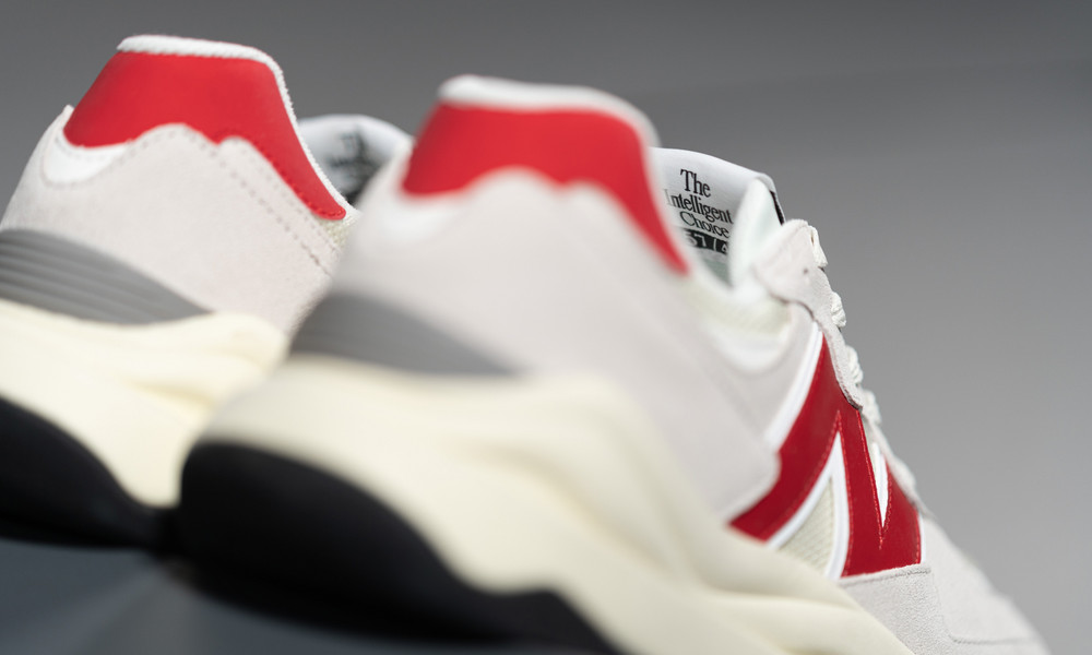 Giày New Balance 57/40 'Grey Red' M5740CC - Ảnh 4