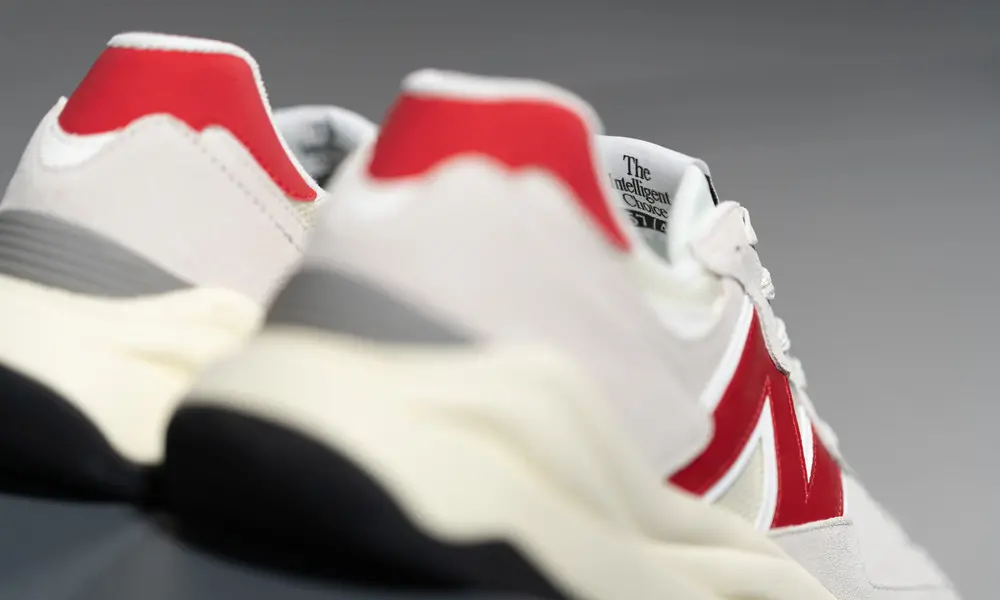 Giày New Balance 57/40 'Grey Red' M5740CC - Ảnh 4