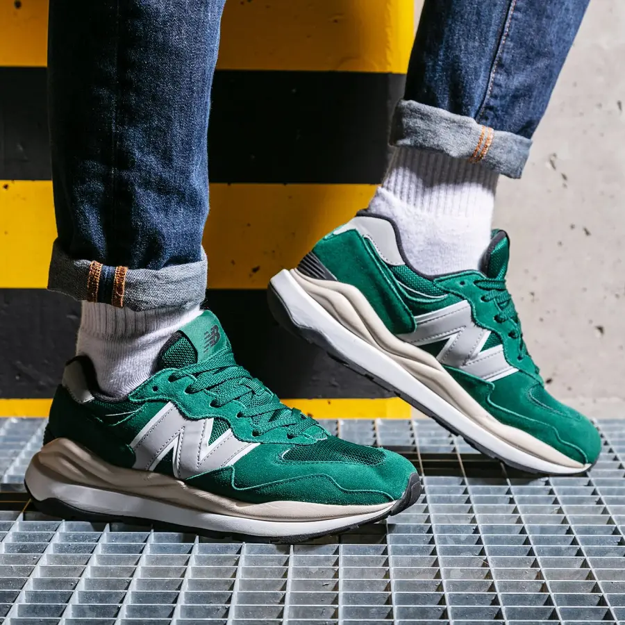 Giày New Balance 57/40 'Green Rain Cloud' M5740HR1 - Ảnh 3
