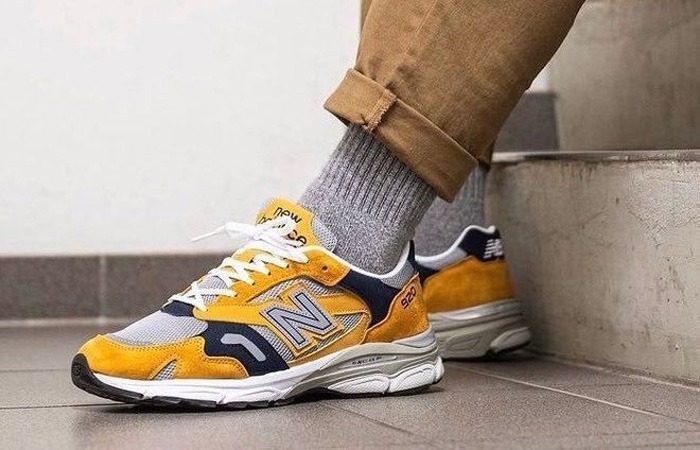 Giày New Balance 920 'Yellow Orange' M920YN - Ảnh 5