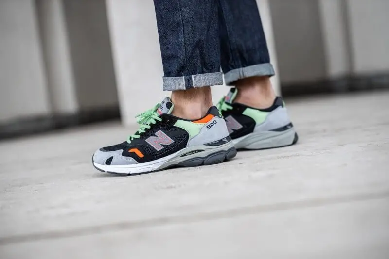 Giày New Balance 920 'Black Grey Orange' M920KGG - Ảnh 5